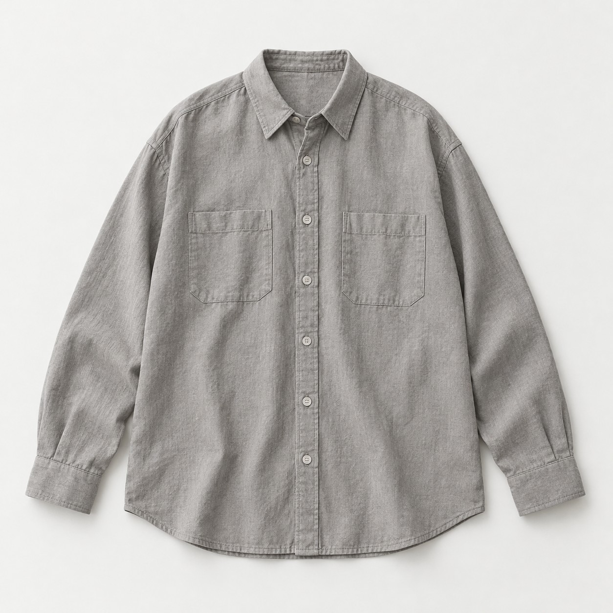 Ishi Overshirt, Stone gray